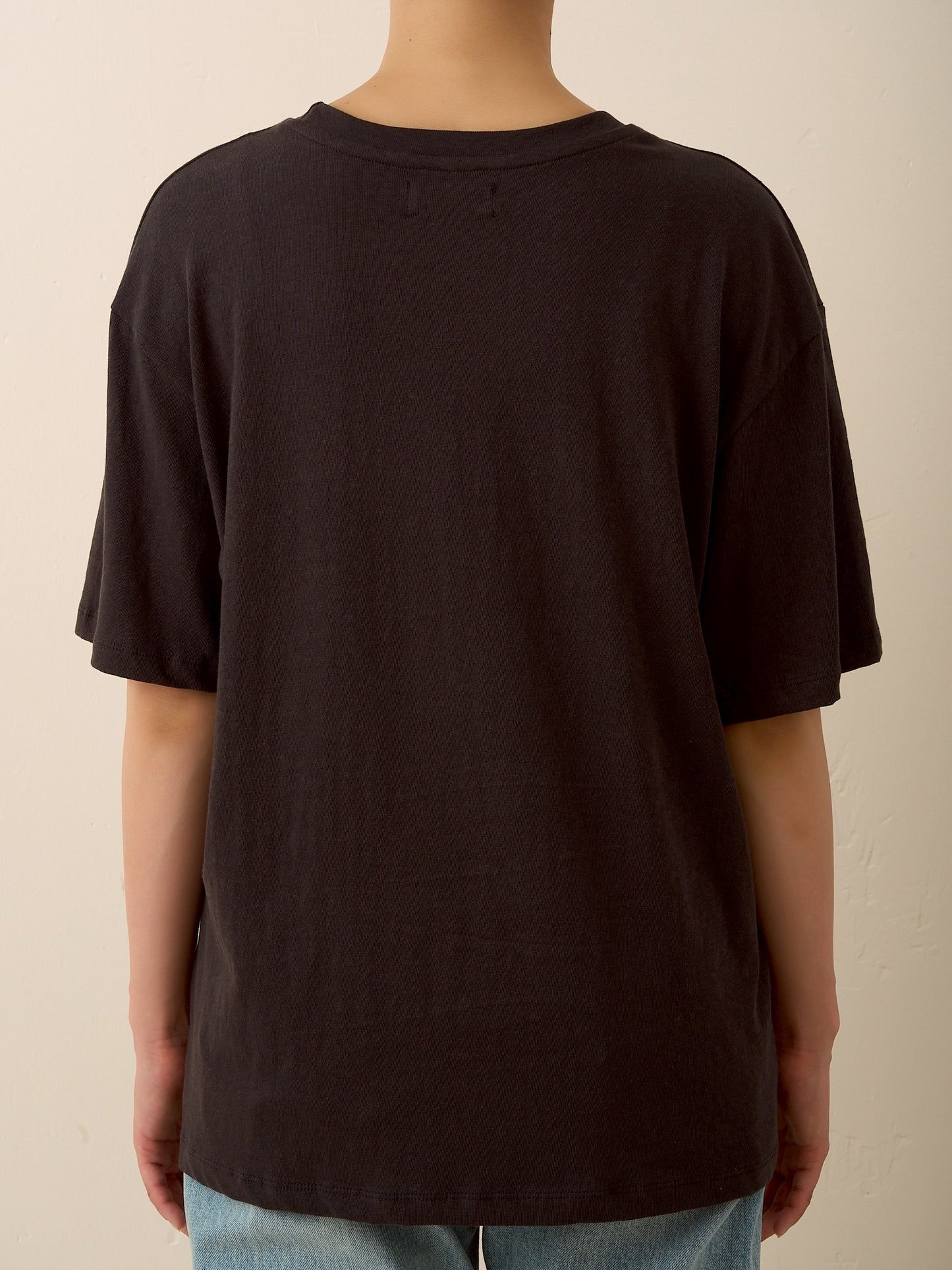 ASTOR BOY FRIEND TEE (charcoal gray)