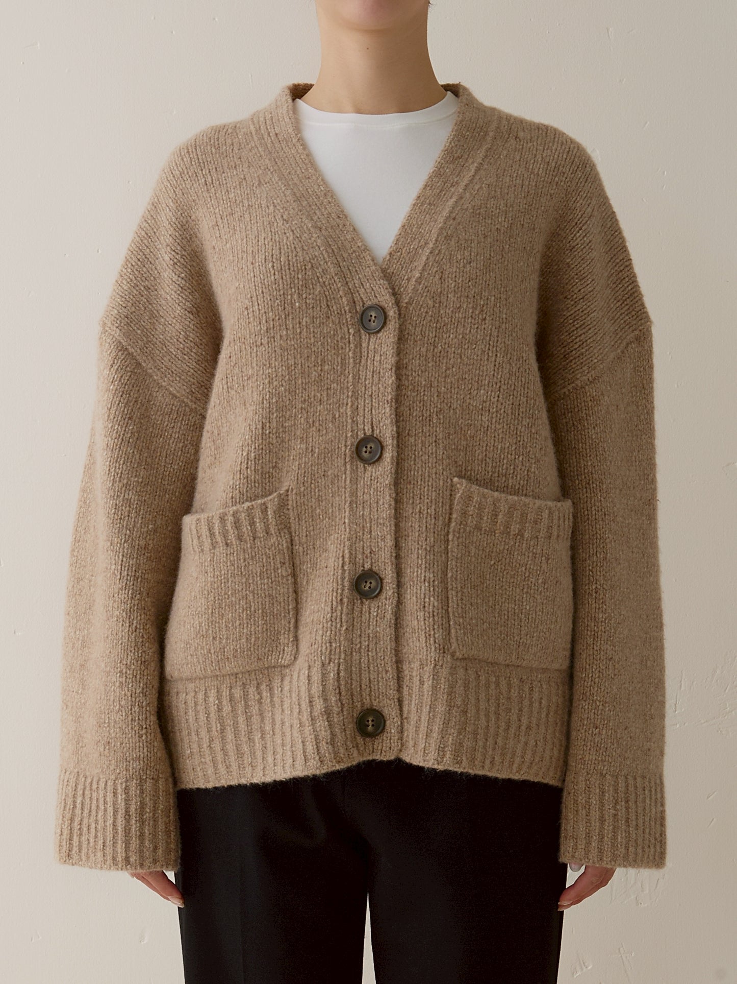 【AT HEART】SOMERSET CARDIGAN (brown)