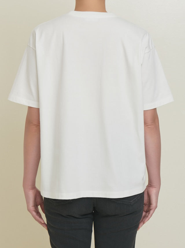 【AT HEART】TACOMA HALF SLEEVE (white)