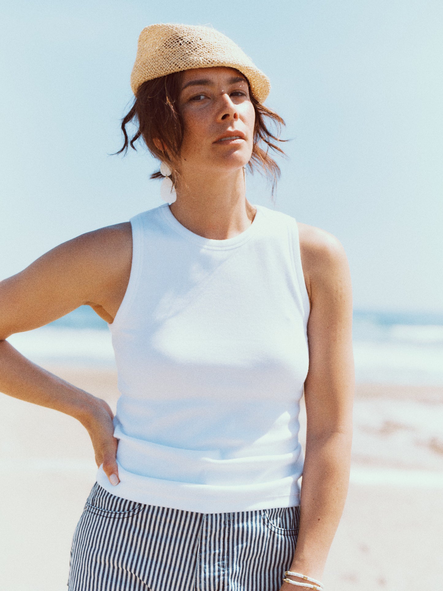 COOPER CREW NECK (white)
