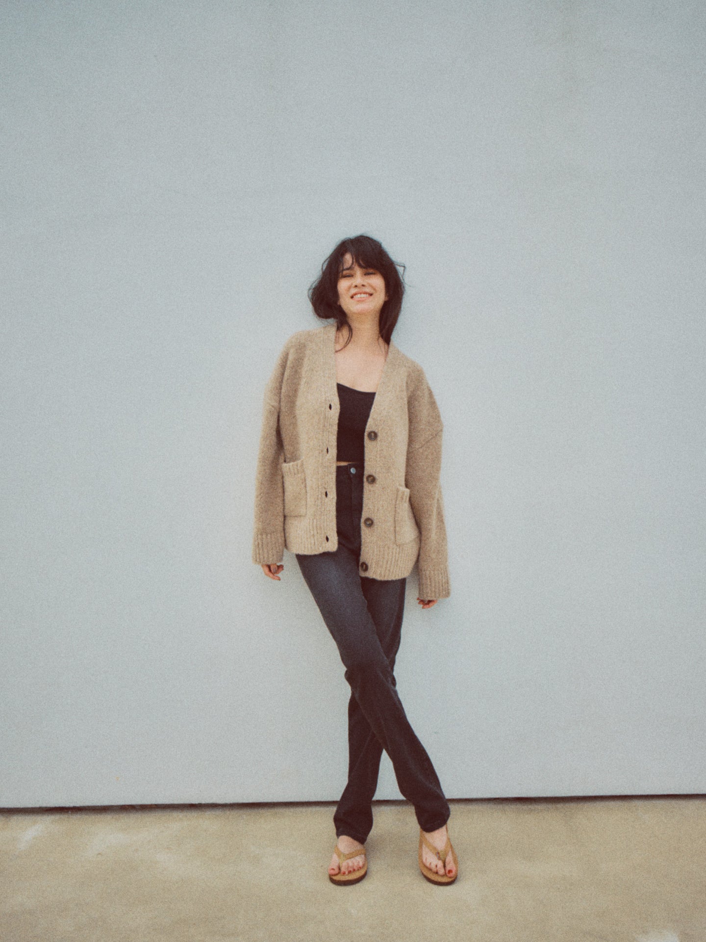 【AT HEART】SOMERSET CARDIGAN (brown)
