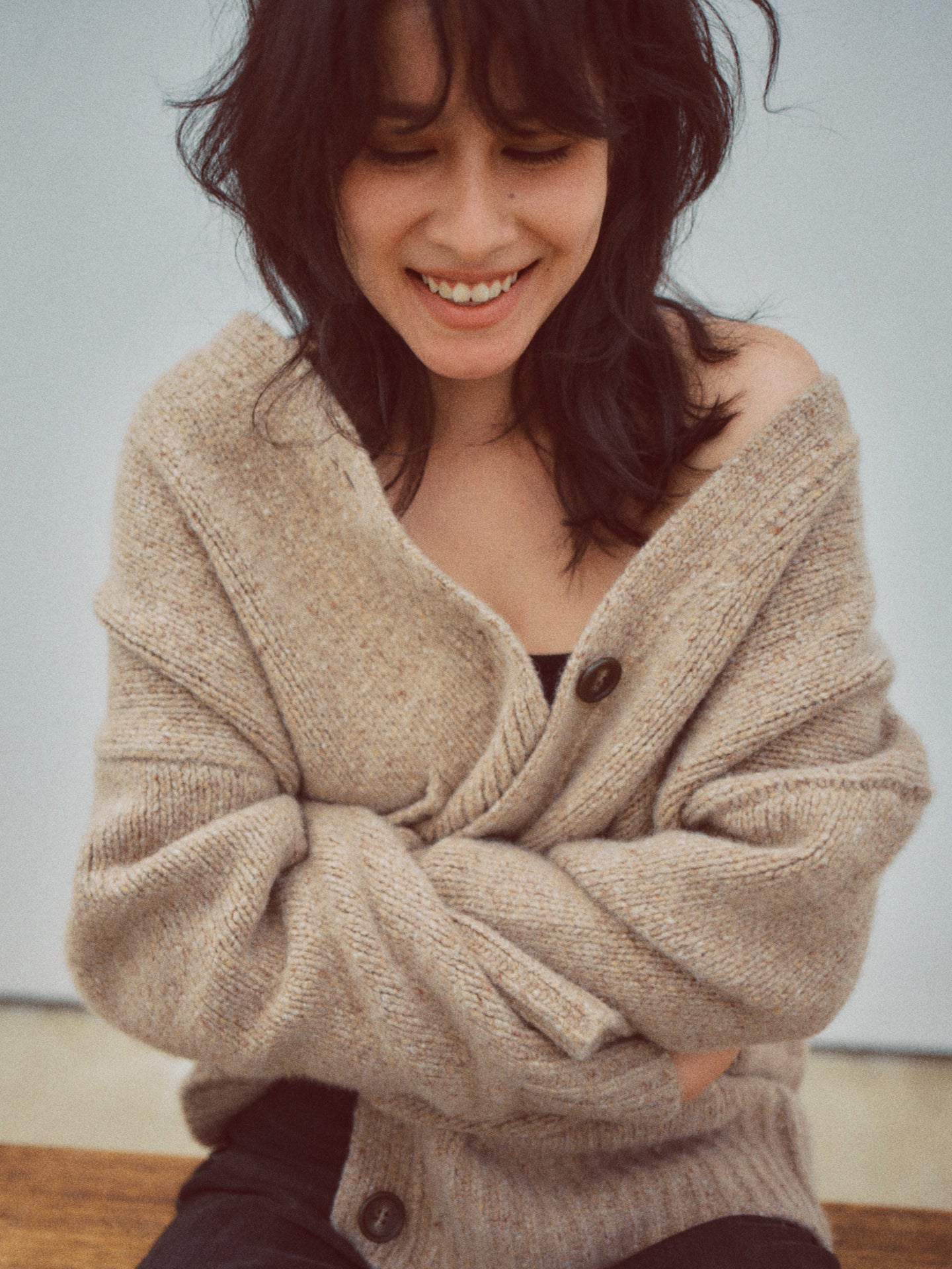 【AT HEART】SOMERSET CARDIGAN (brown)