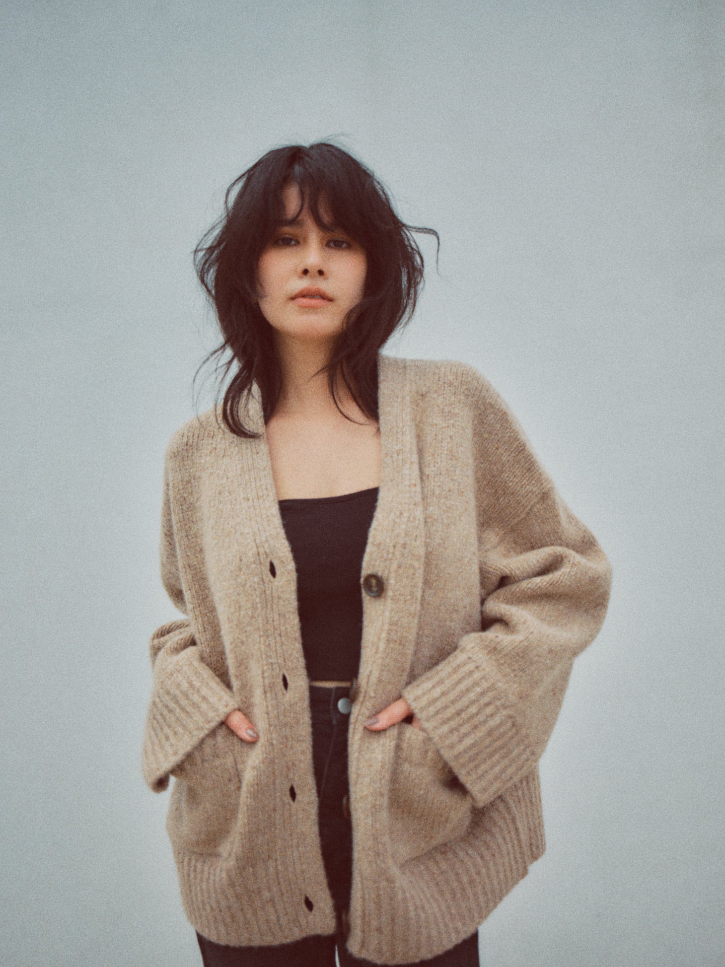 【AT HEART】SOMERSET CARDIGAN (brown)