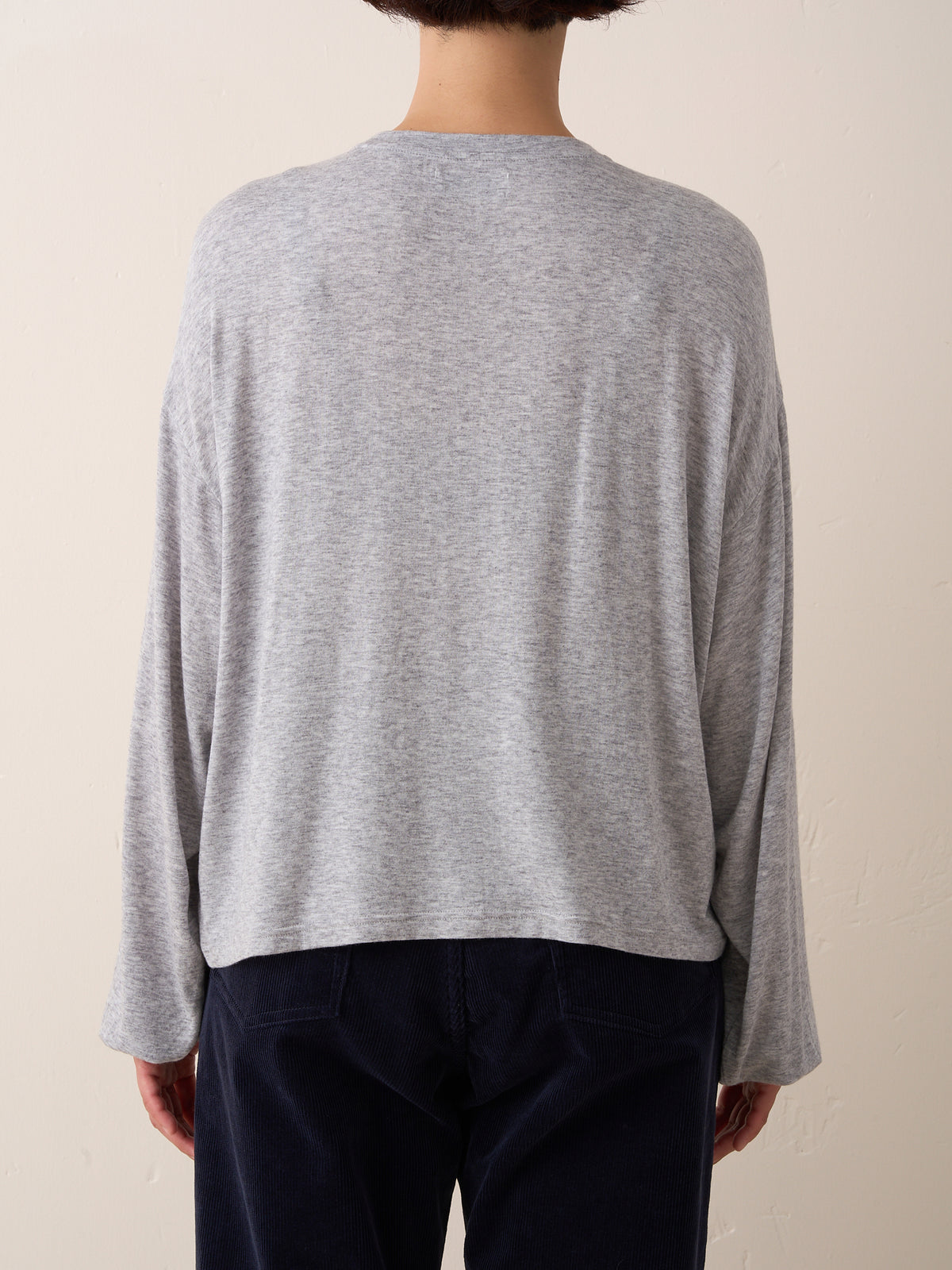 ANDIE LONG SLEEVE (top gray)