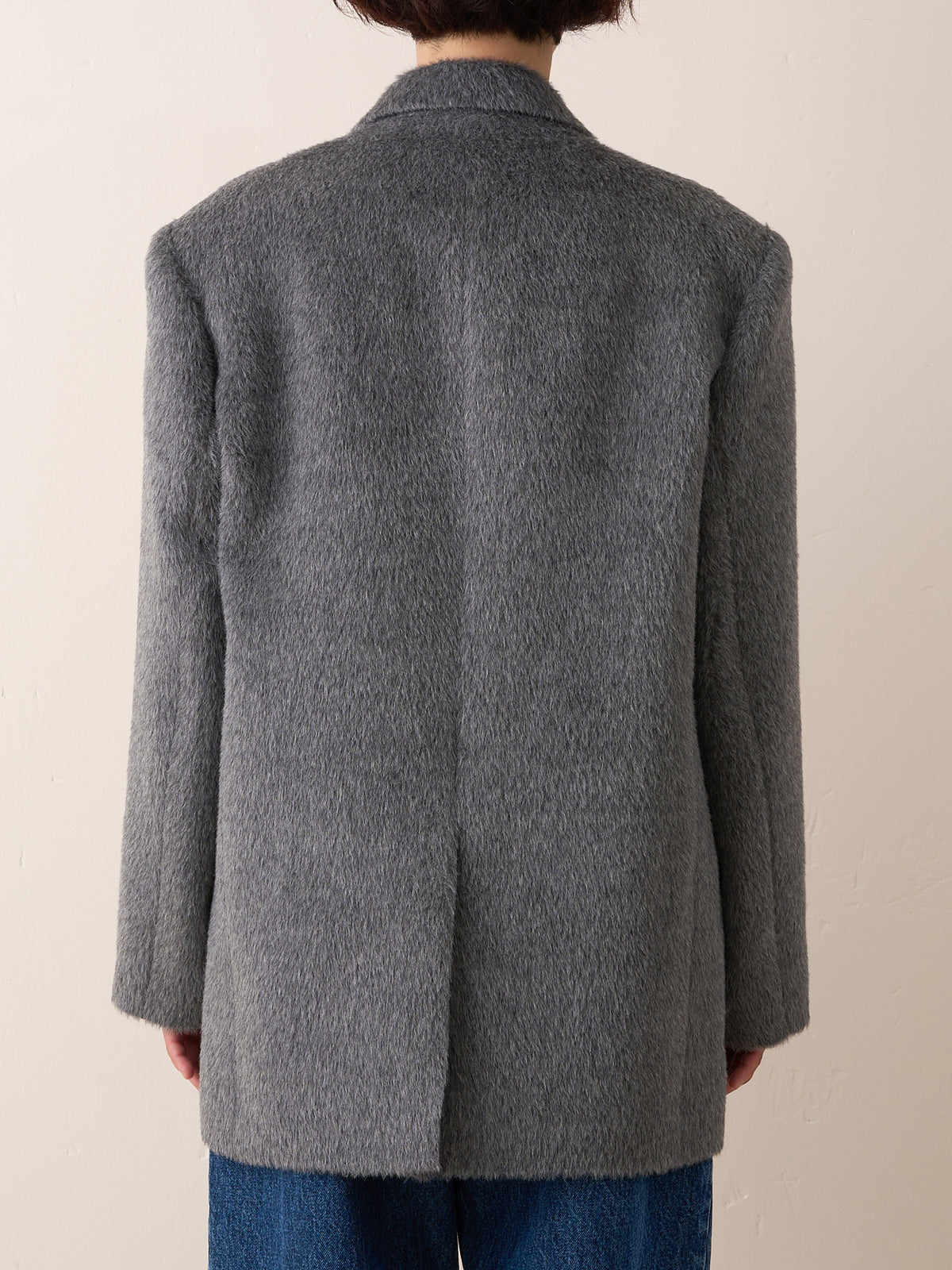 HALSTON COAT (gray)