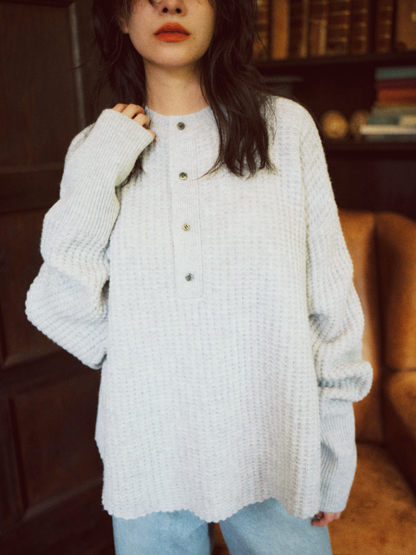 FRANKIE SWEATER (mineral gray)