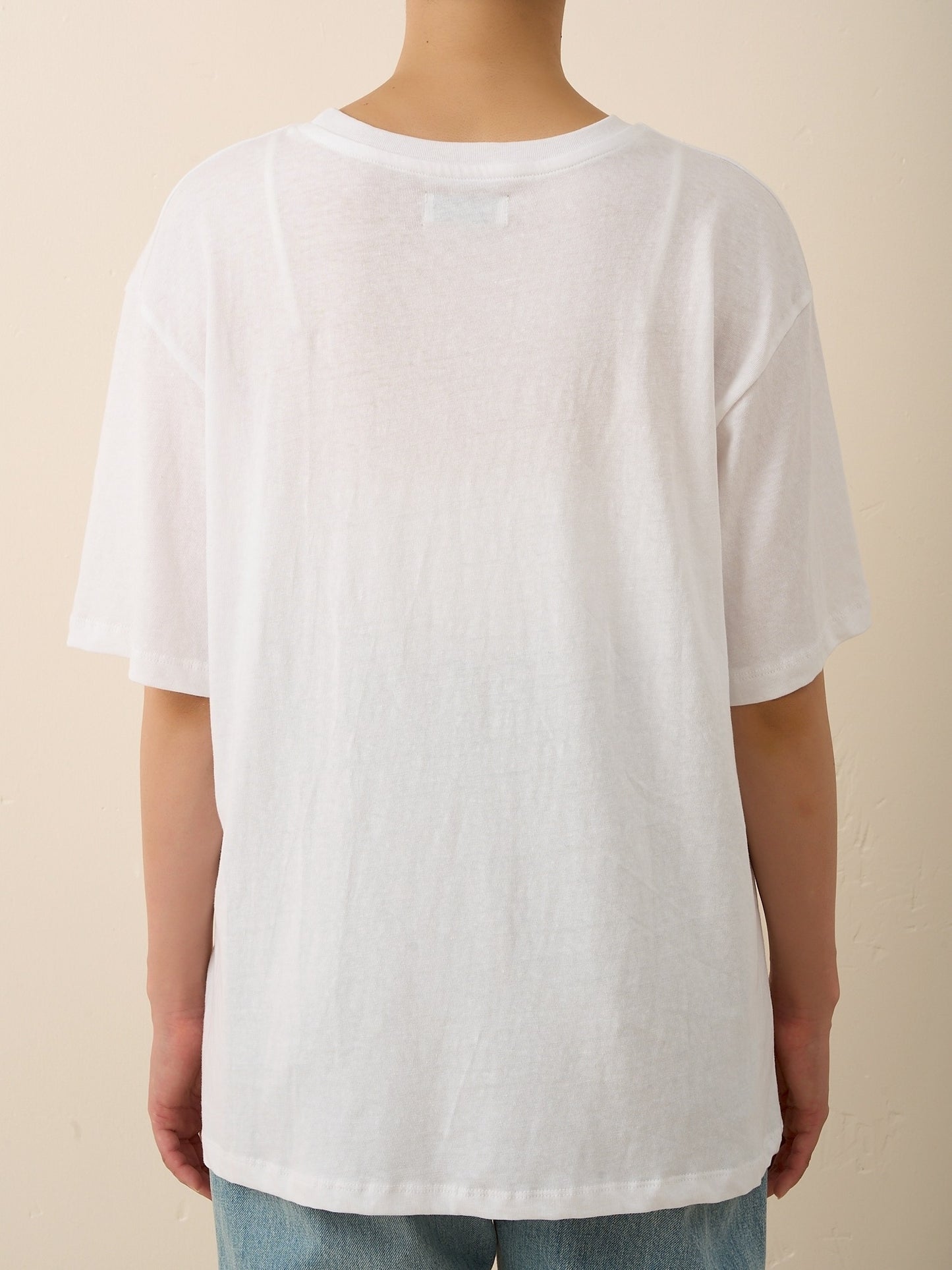 ASTOR BOY FRIEND TEE (white)