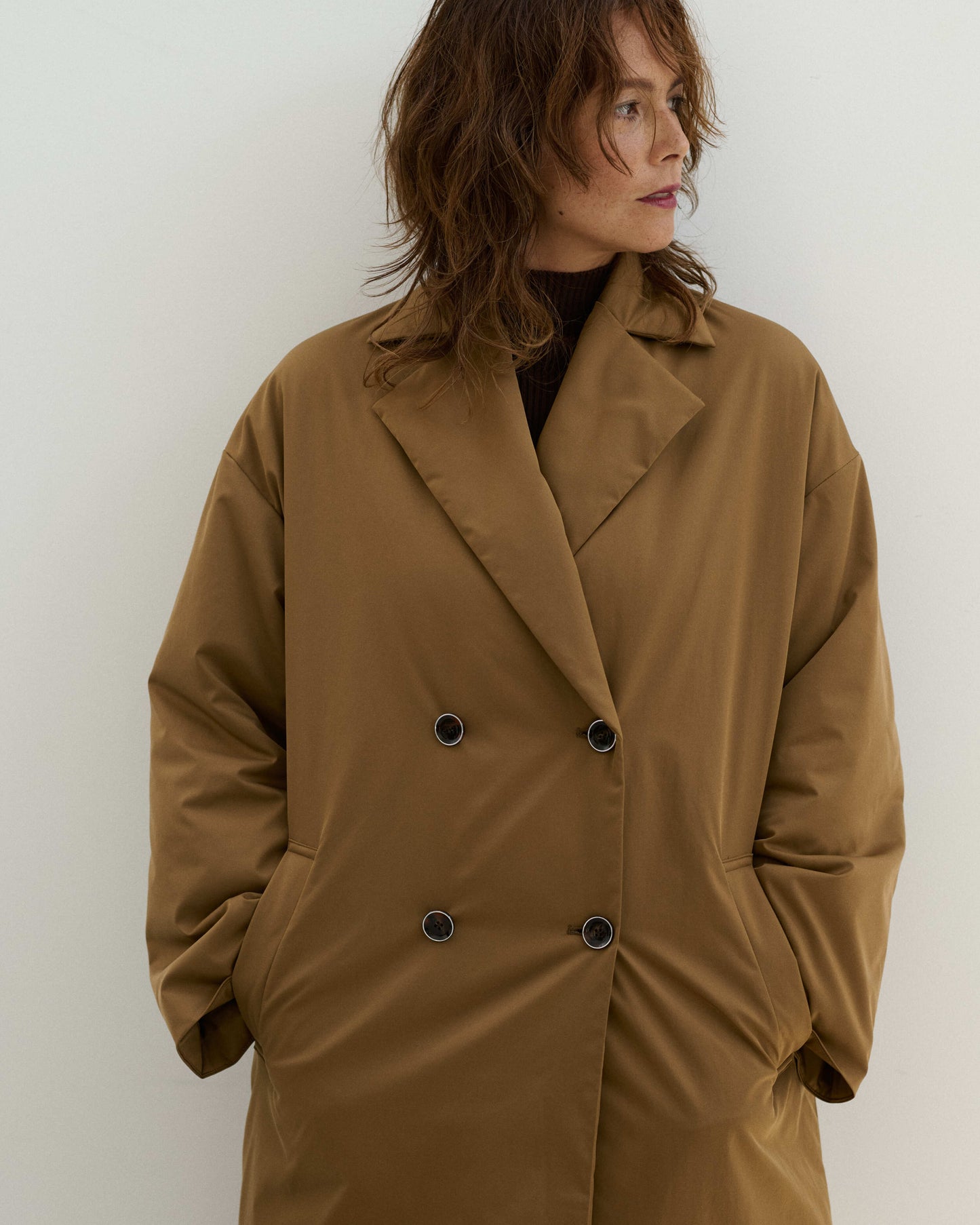 『予約専用』CLAVER LONG COAT (hazel)