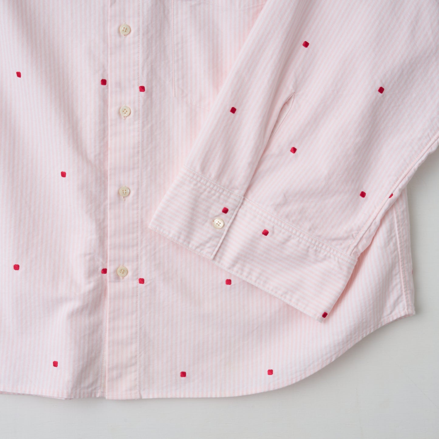 EMBROIDERY BRANFORD SHIRT (pink)
