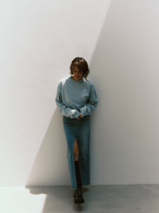 TNH NORMAN SKIRT (blue)