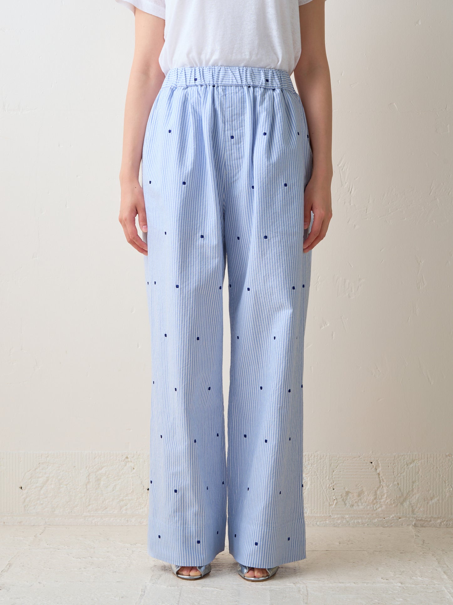 EMBROIDERY BRANFORD PANT (blue)