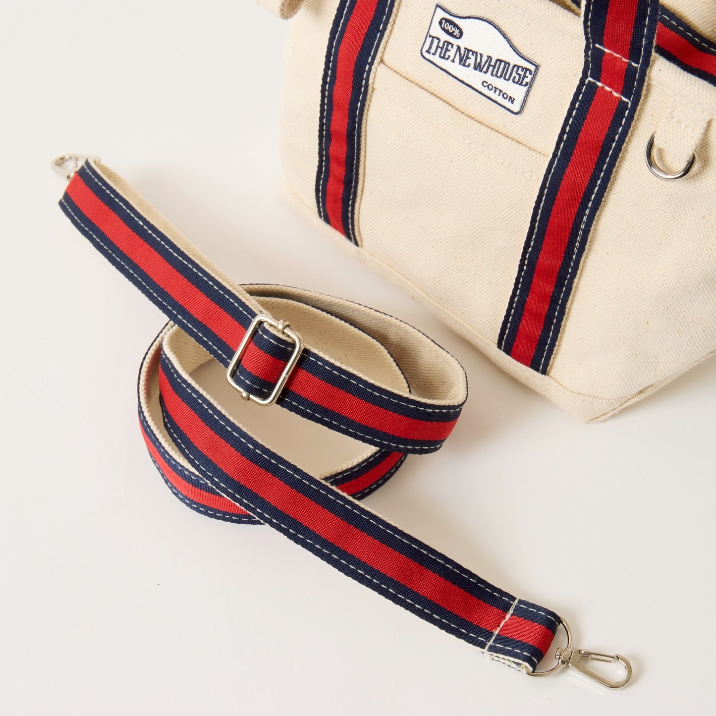 BABY LEON TOTE  (union stripe)
