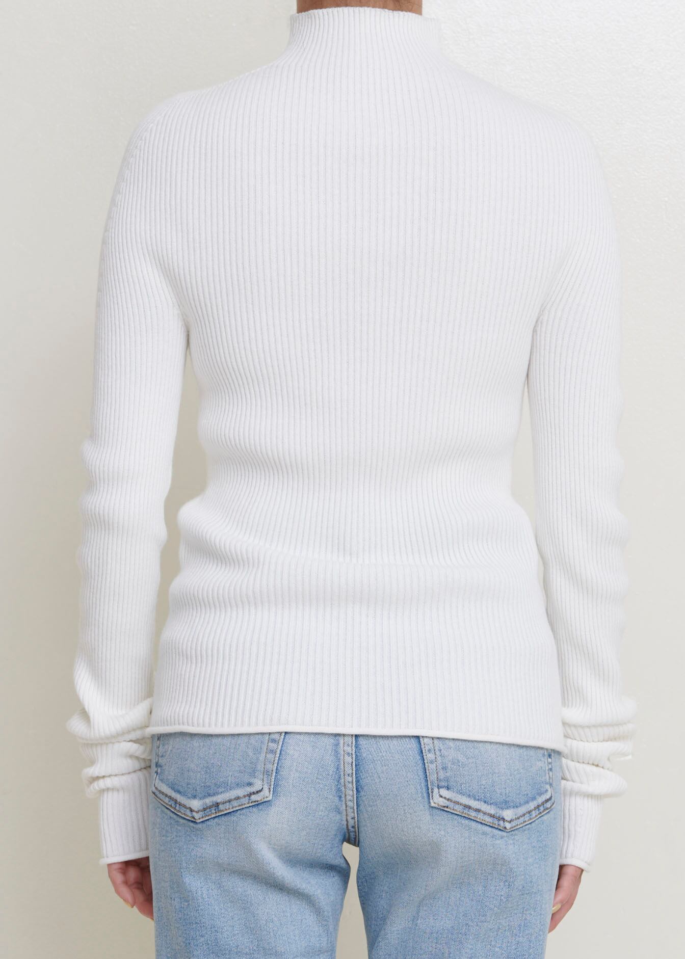 【AT HEART】COTTON CASHMERE LONG SLEEVE (white)