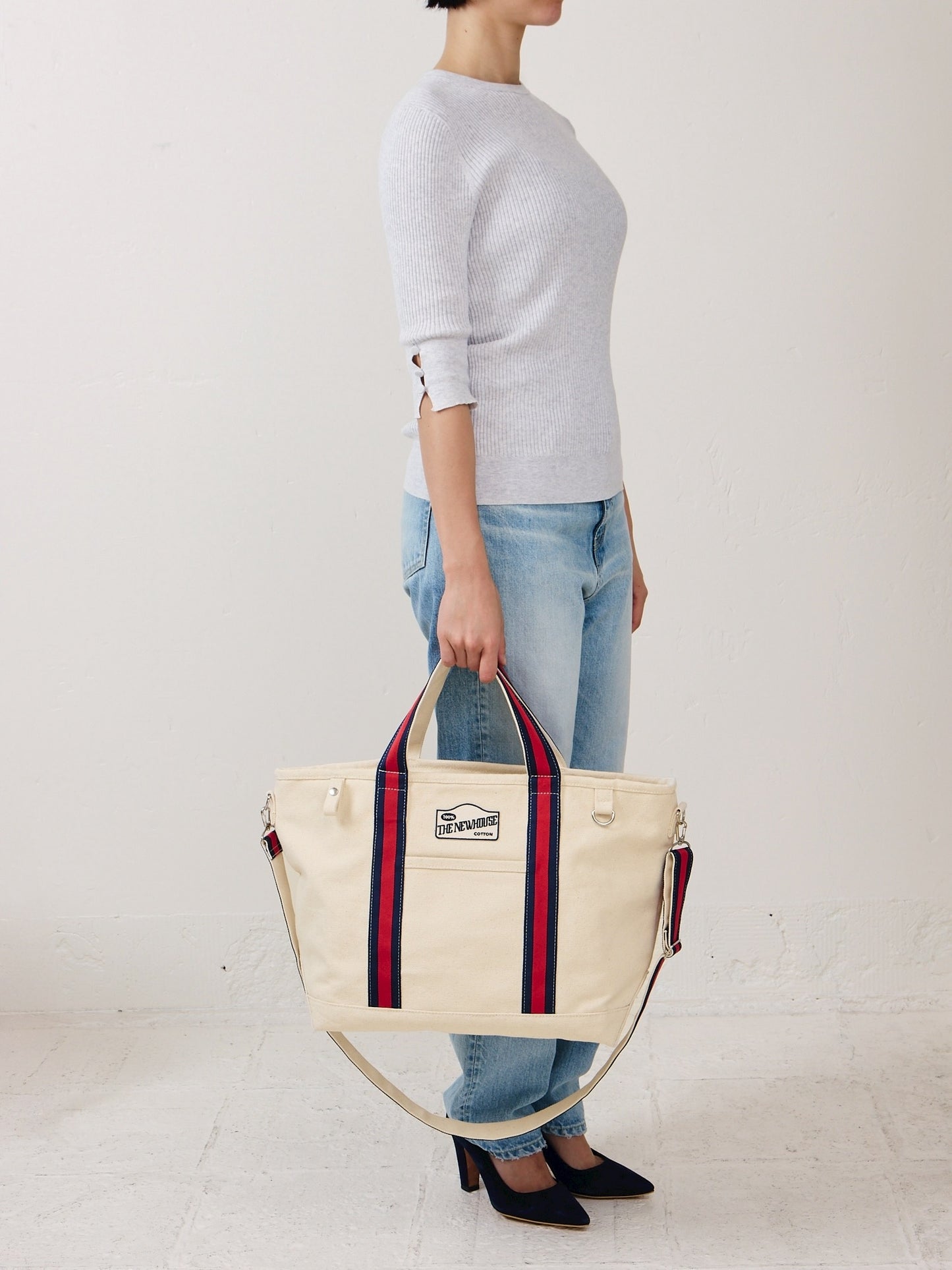 LEON TOTE (union stripe)