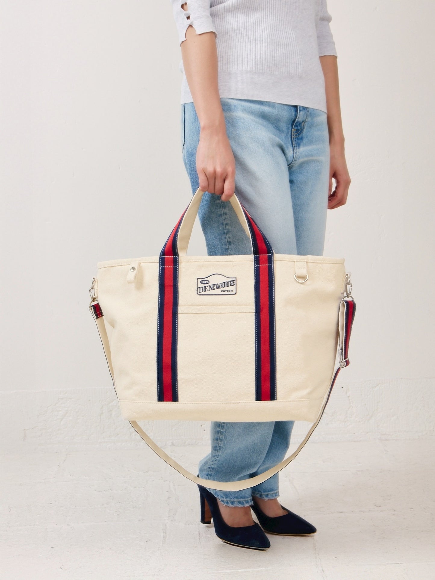 LEON TOTE (union stripe)
