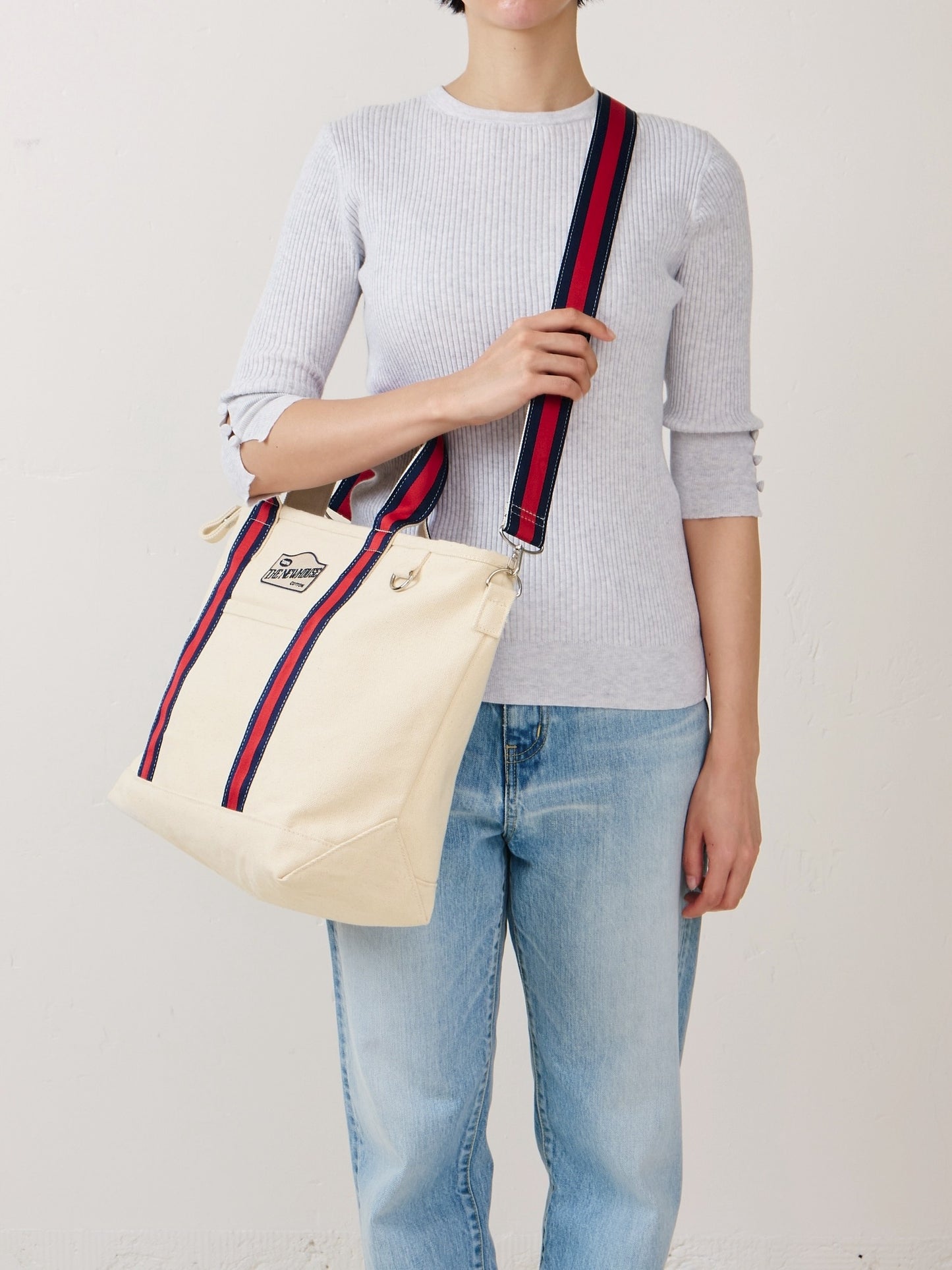 LEON TOTE (union stripe)