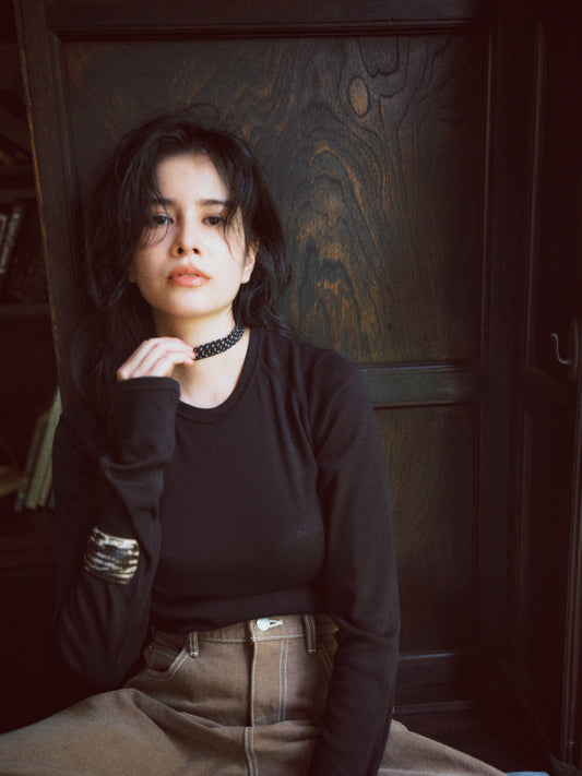 THURLOE CREW NECK (black)