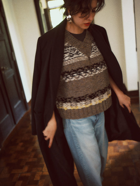 WALTER VEST (cabin brown)