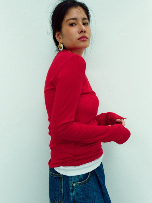BELAIR LONG SLEEVE (red)