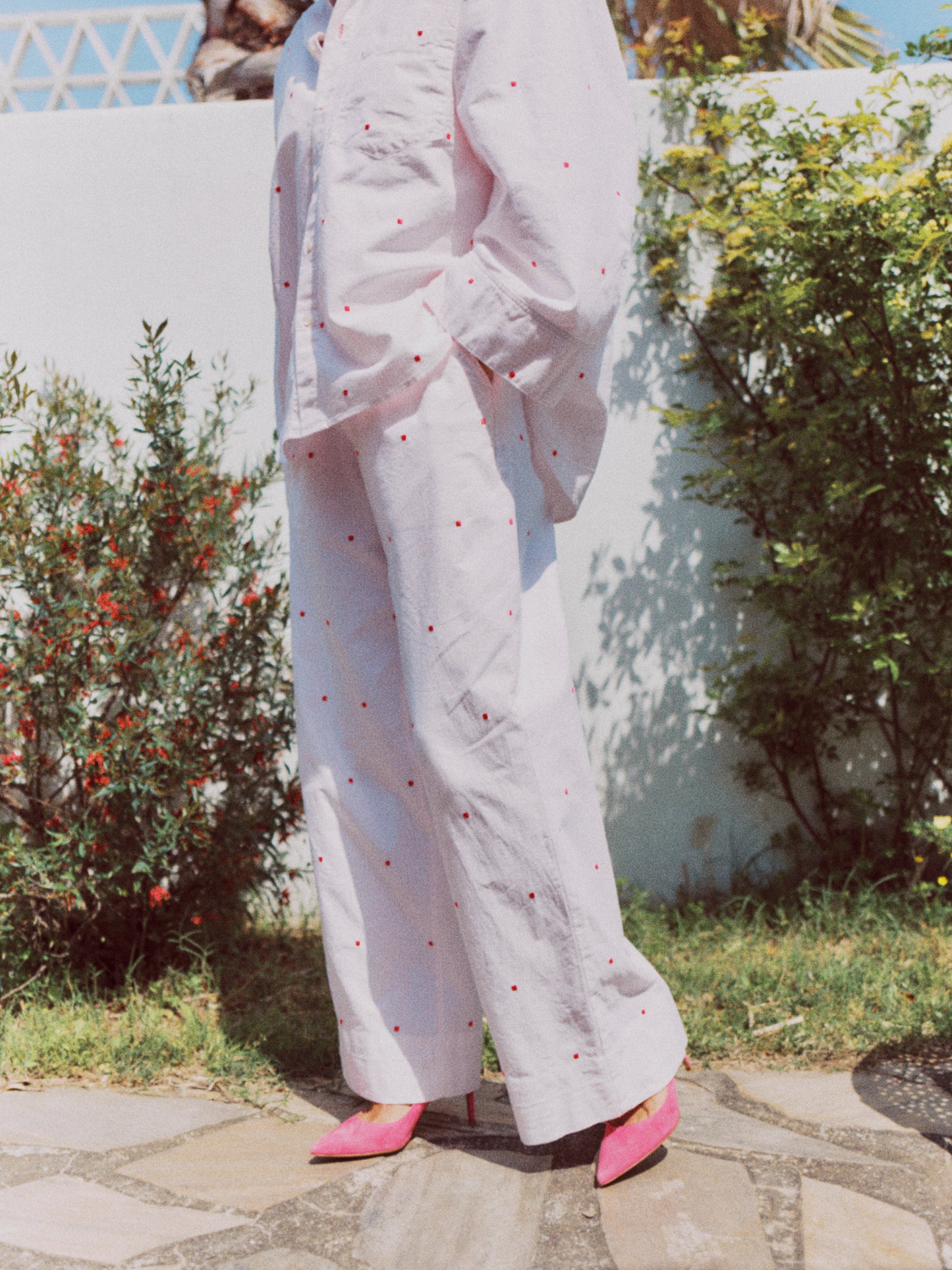 EMBROIDERY BRANFORD PANT (pink)