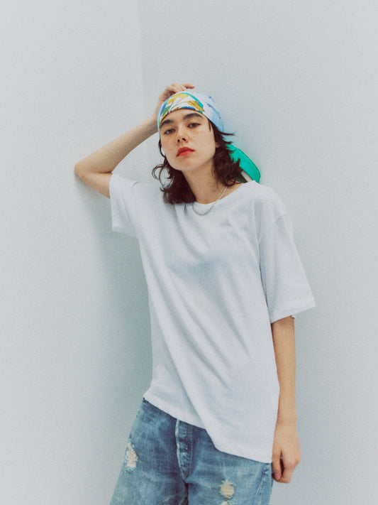 ASTOR BOY FRIEND TEE (white)