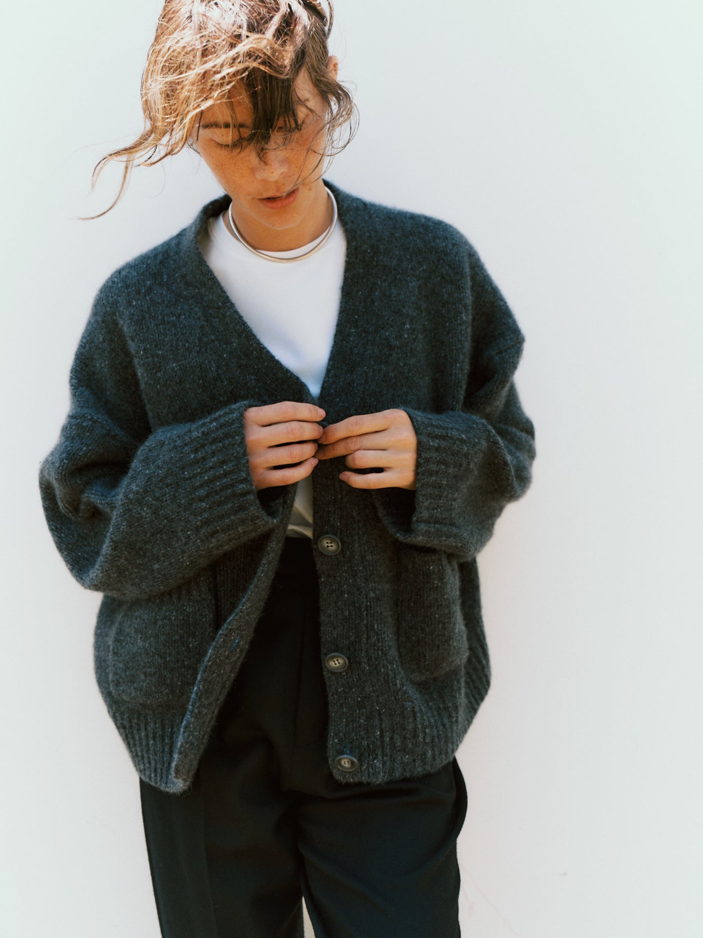 『予約専用』【AT HEART】SOMERSET CARDIGAN (gray)