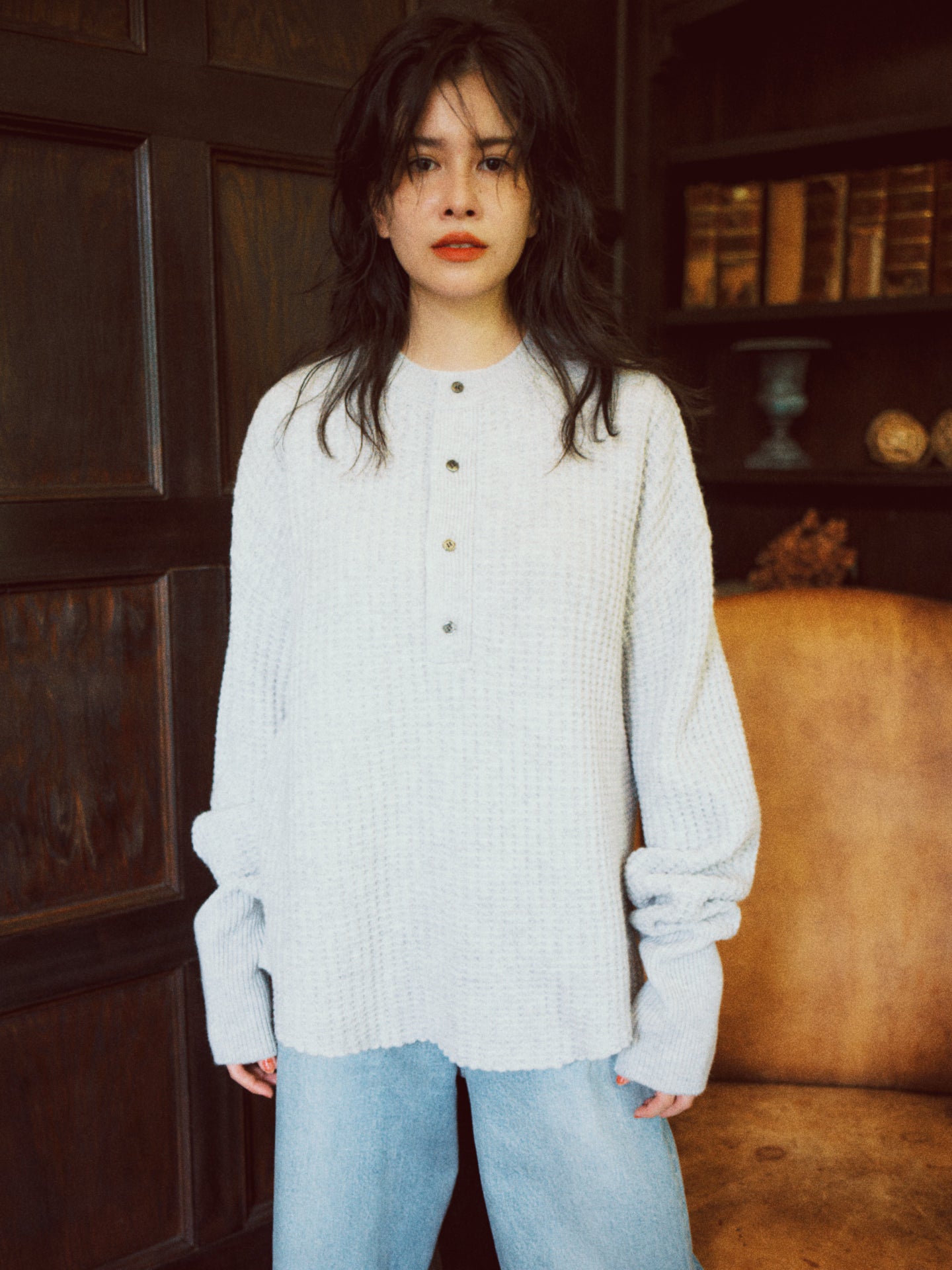 FRANKIE SWEATER (mineral gray)