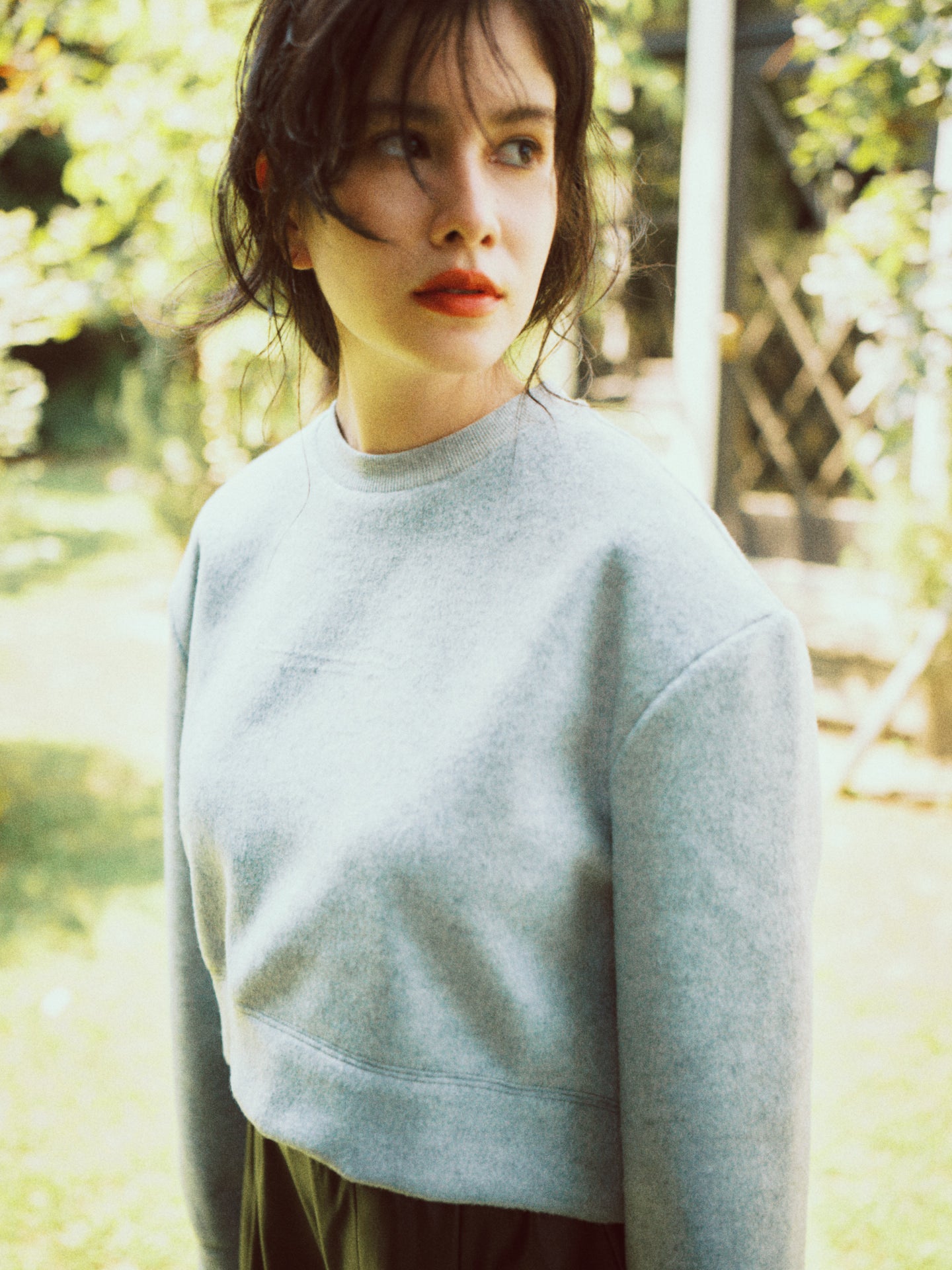 ELYSTAN LONG SLEEVE (library gray)