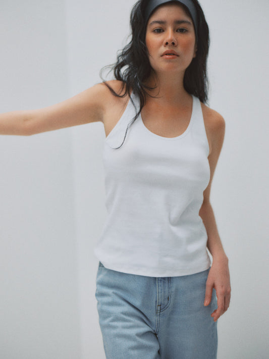 COOPER TANK TOP (white)