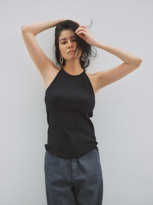 COOPER HALTER NECK (black)