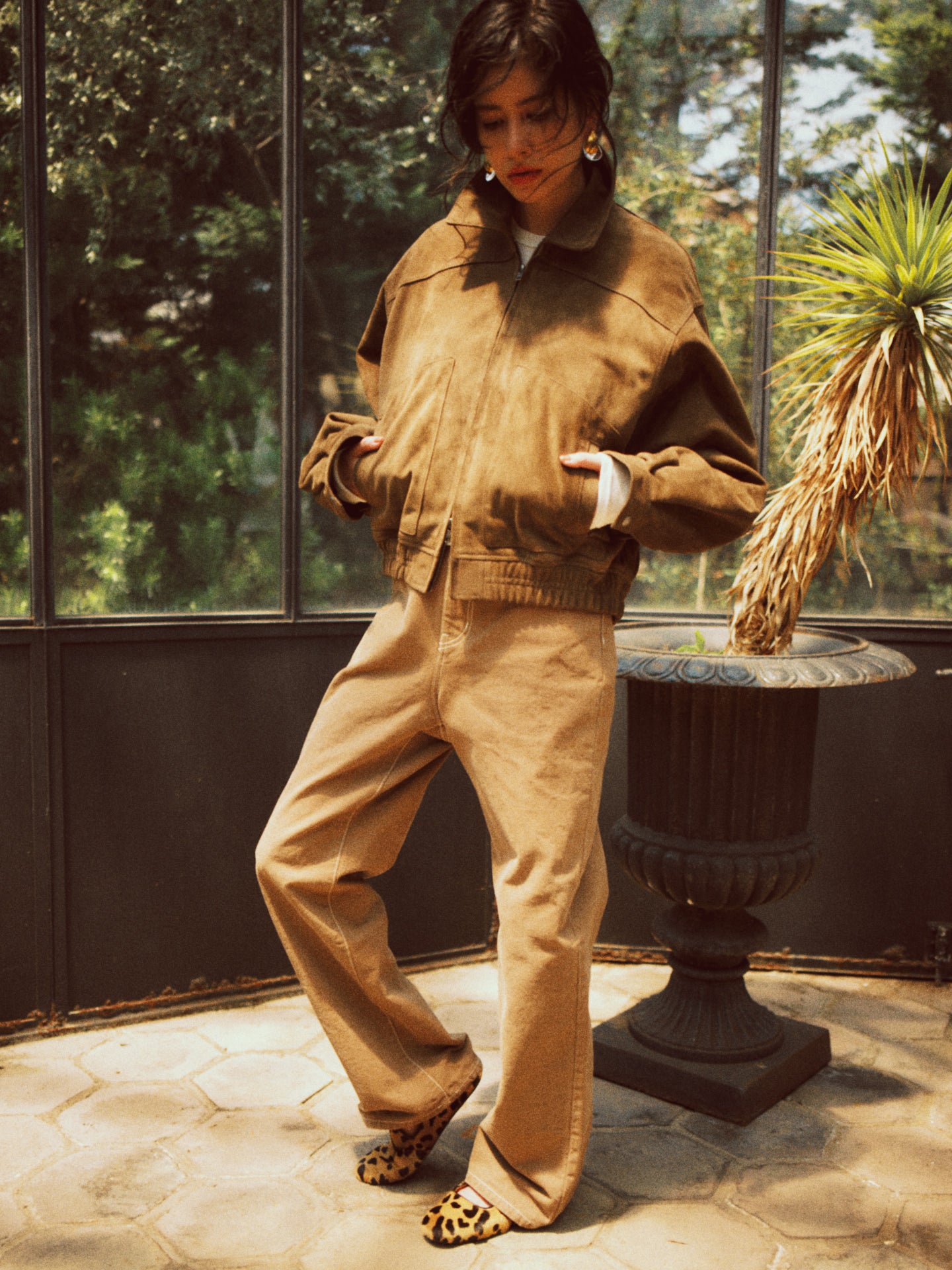 CALVERT PANT (mocha)