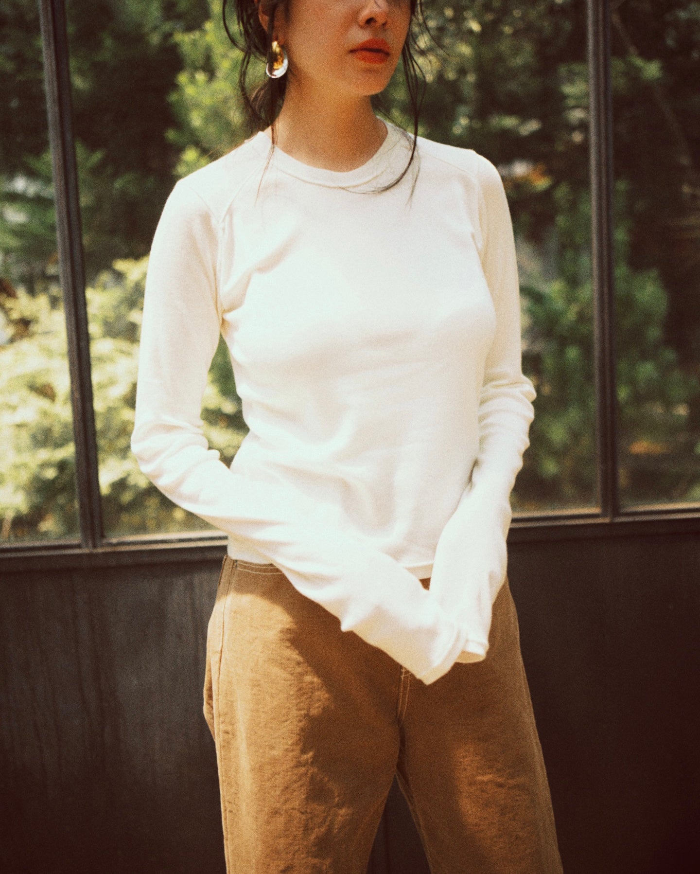 THURLOE CREW NECK (ivory)