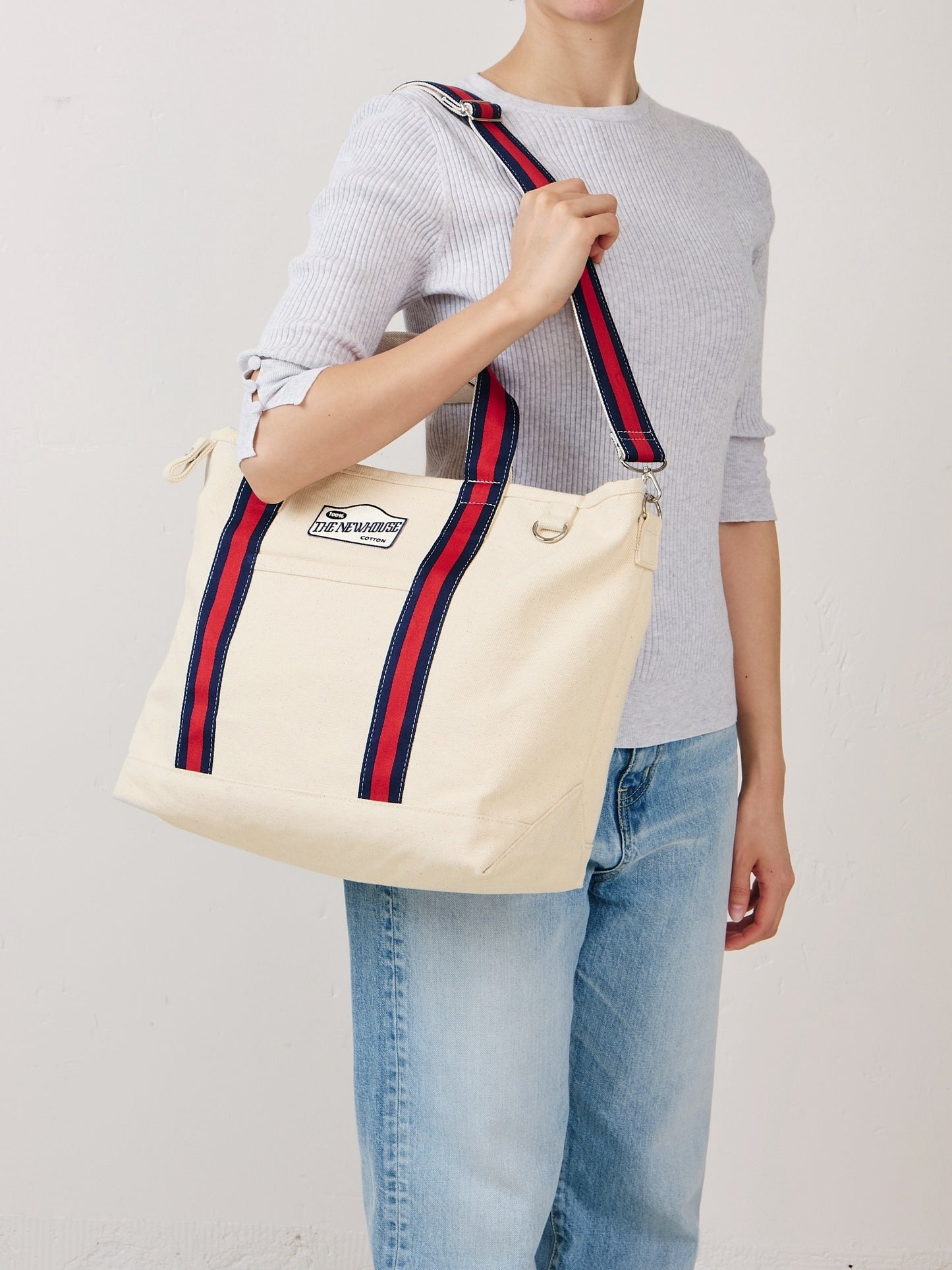 LEON TOTE (union stripe)