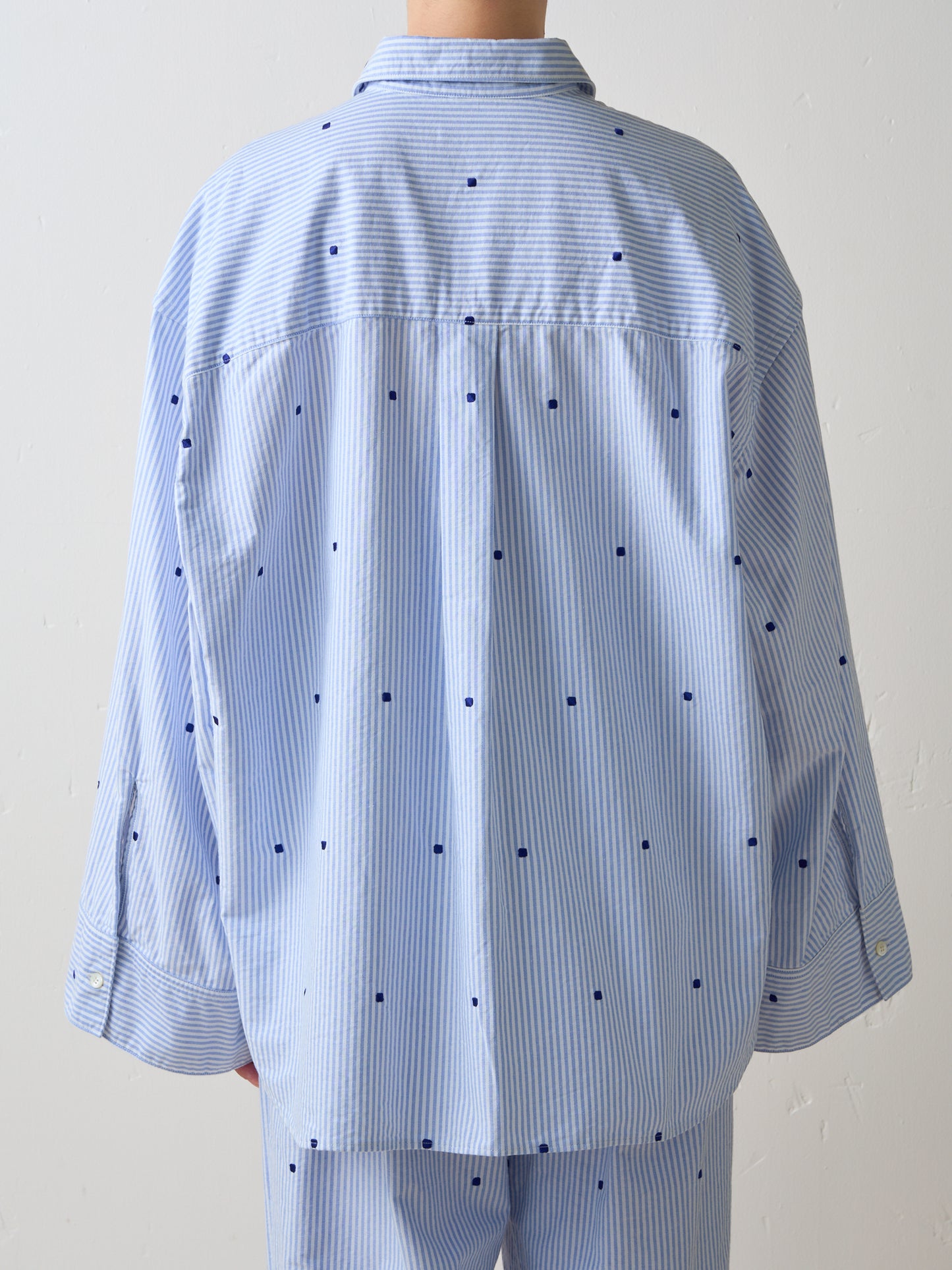 EMBROIDERY BRANFORD SHIRT (blue)