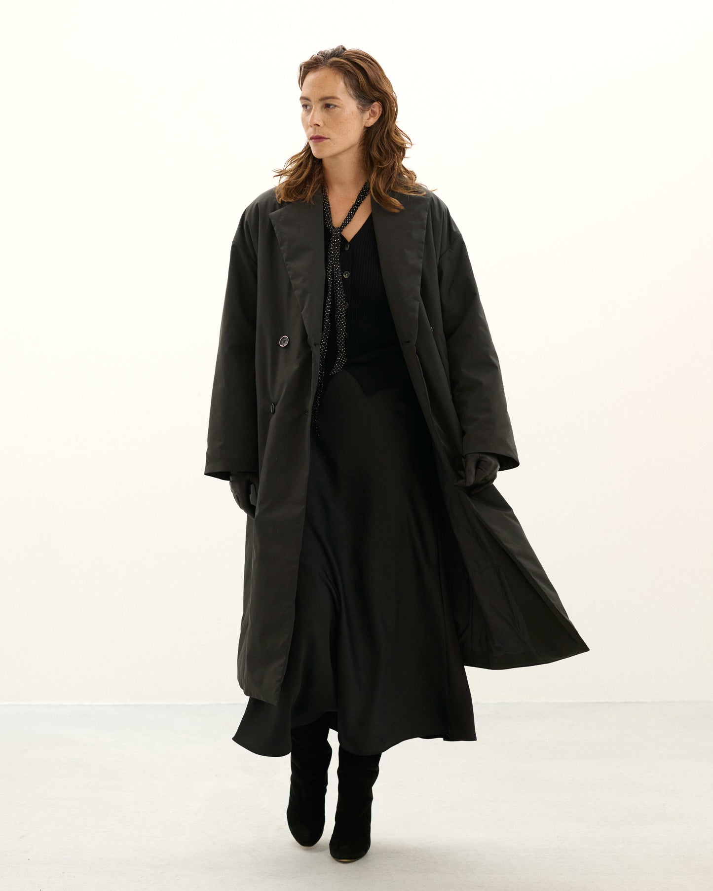 『予約専用』CLAVER LONG COAT (black)