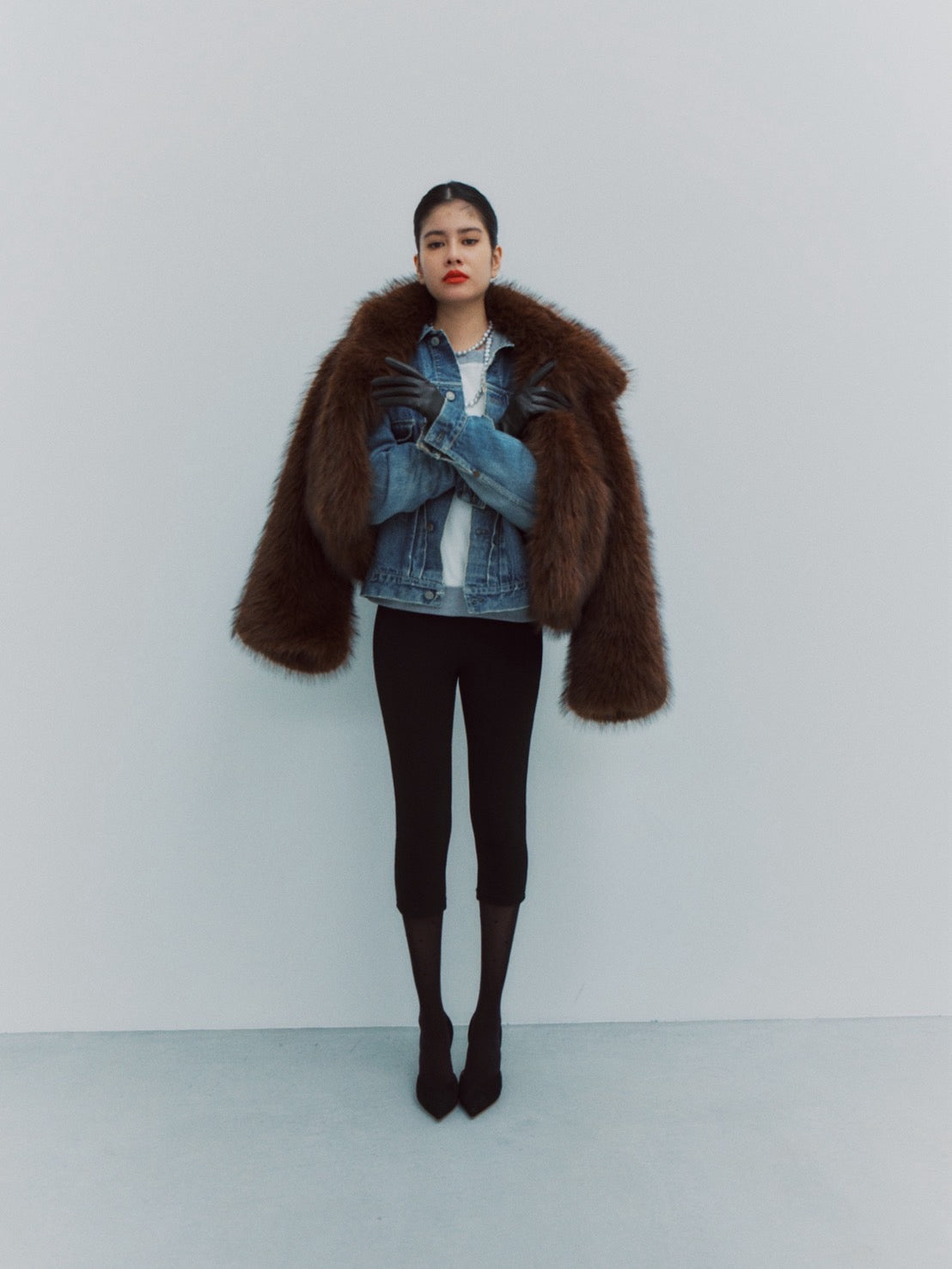 FLORIN SHORT COAT (brown)