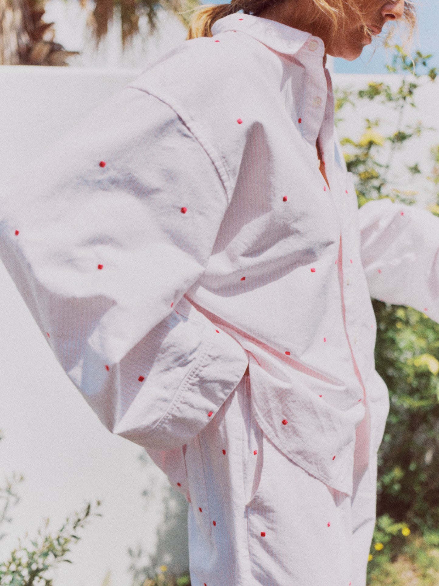 EMBROIDERY BRANFORD SHIRT (pink)