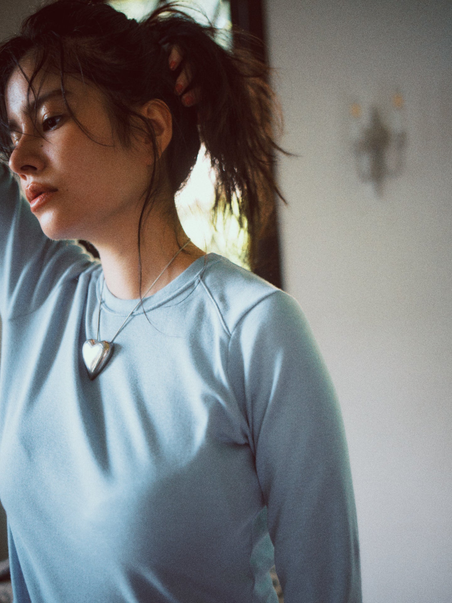 THURLOE CREW NECK (smoked blue)