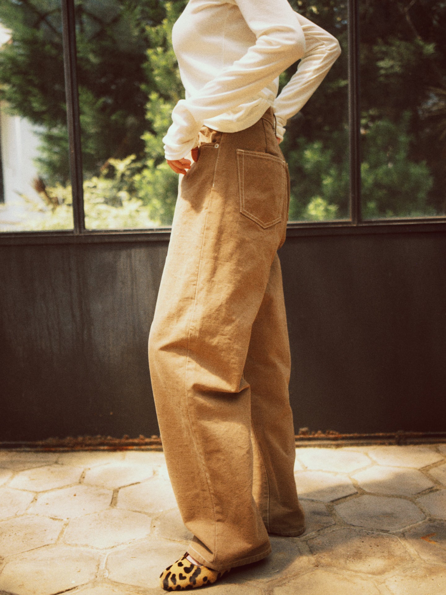 CALVERT PANT (mocha)