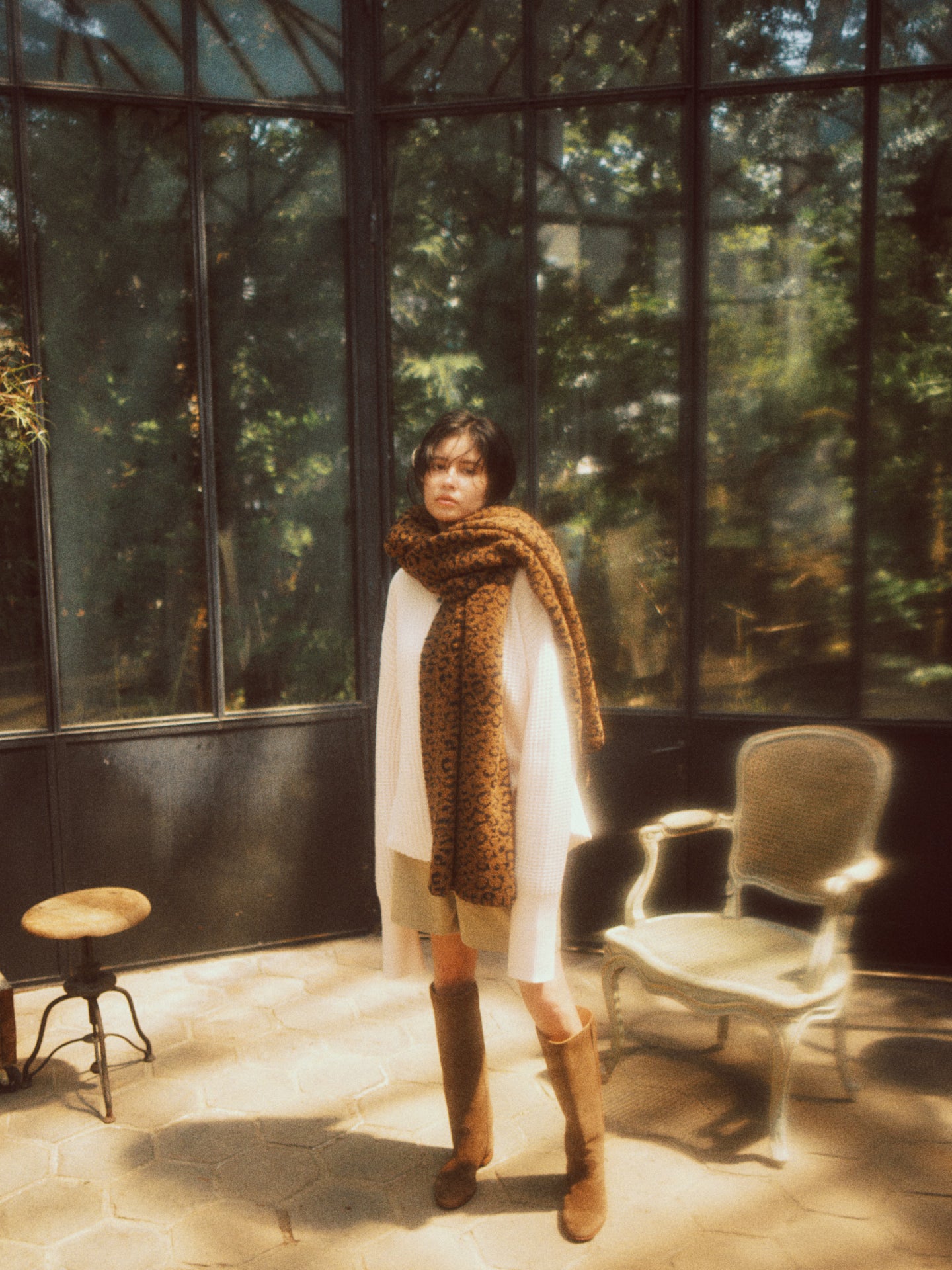 FRANKIE SWEATER (pastel peach)