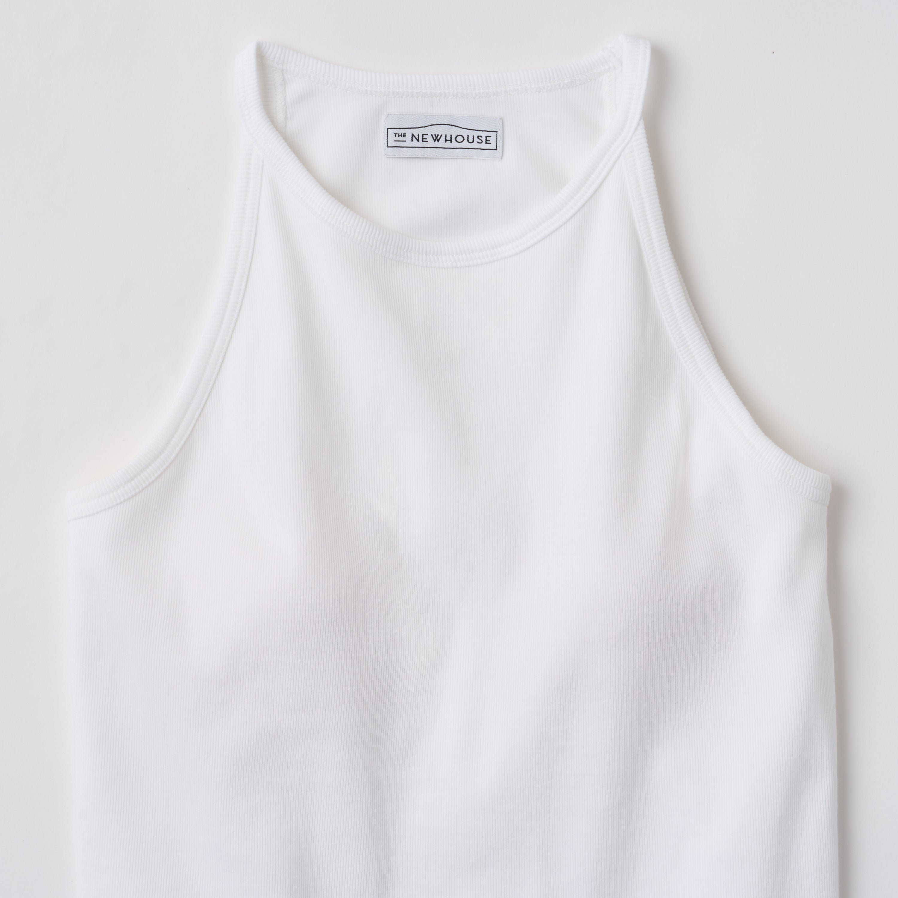 受注再販】COOPER HALTER NECK (white) – THE NEWHOUSE