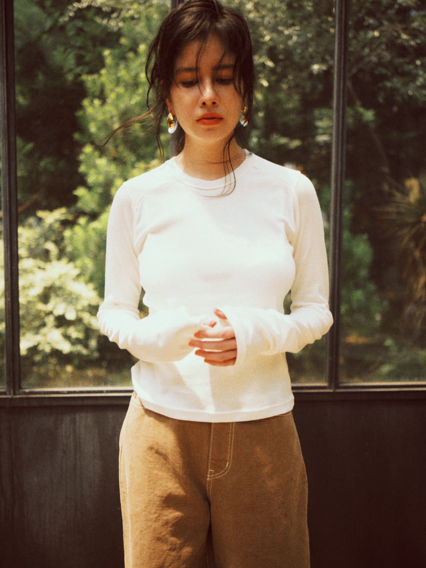 THURLOE CREW NECK (ivory)
