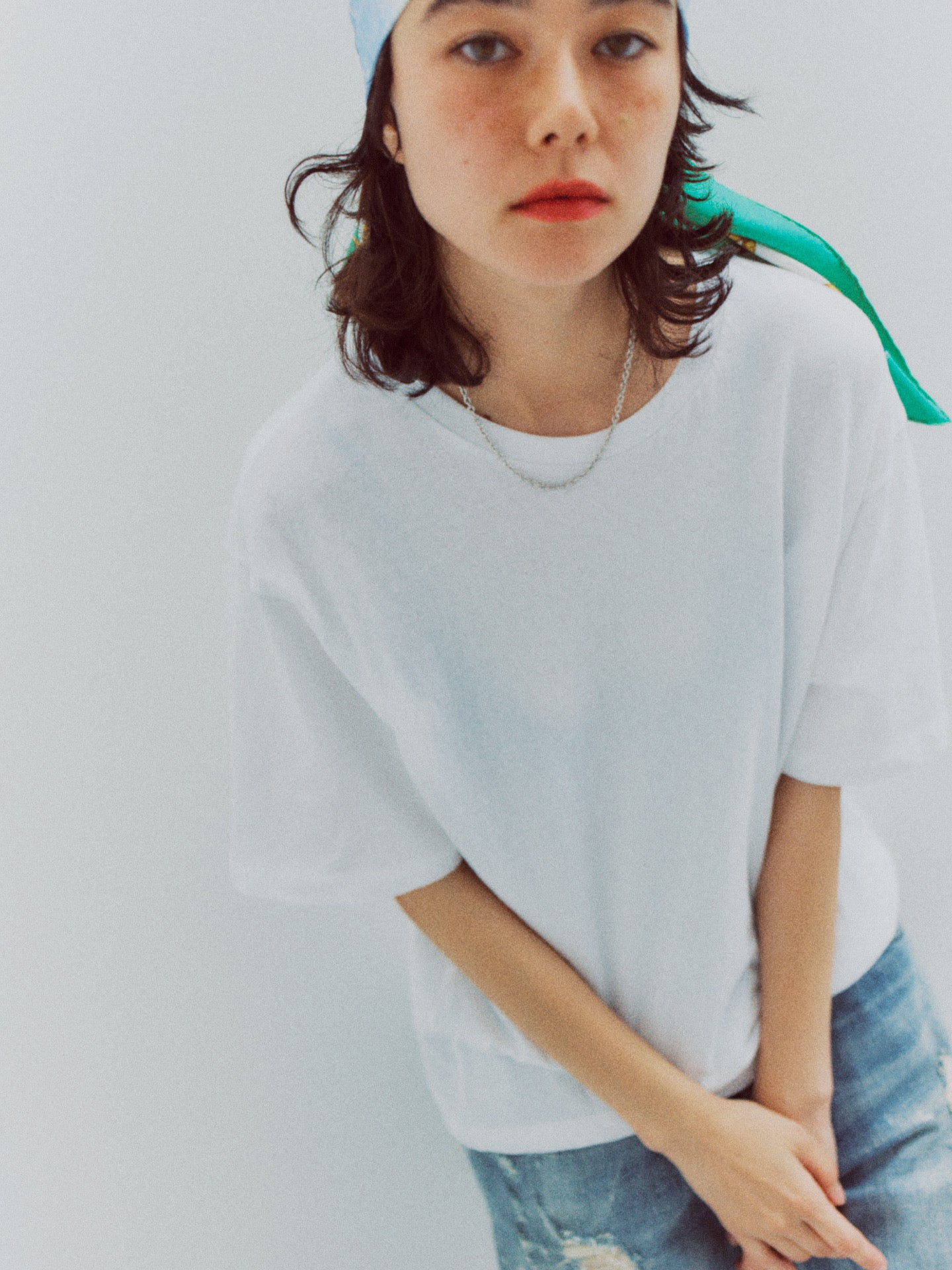 ASTOR BOY FRIEND TEE (white)