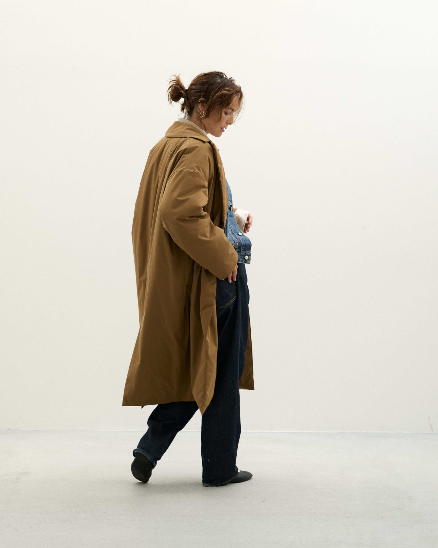 『予約専用』CLAVER LONG COAT (hazel)