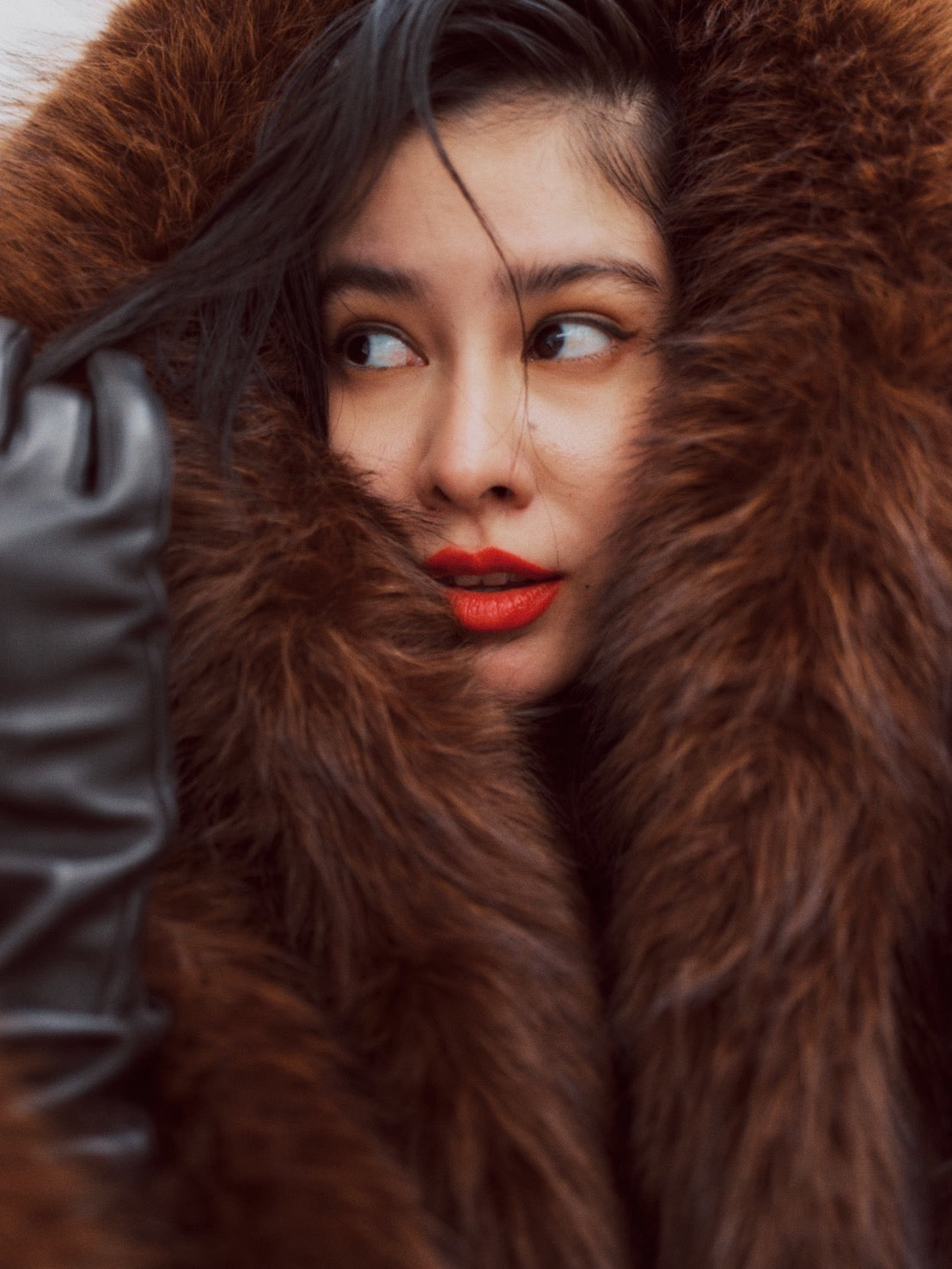 FLORIN SHORT COAT (brown)