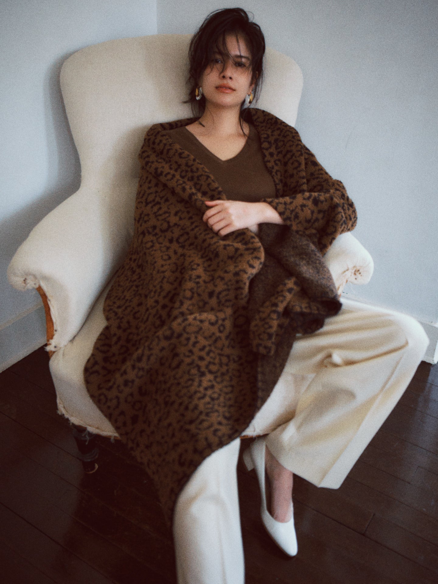 GREENWAY BLANKET (leopard)