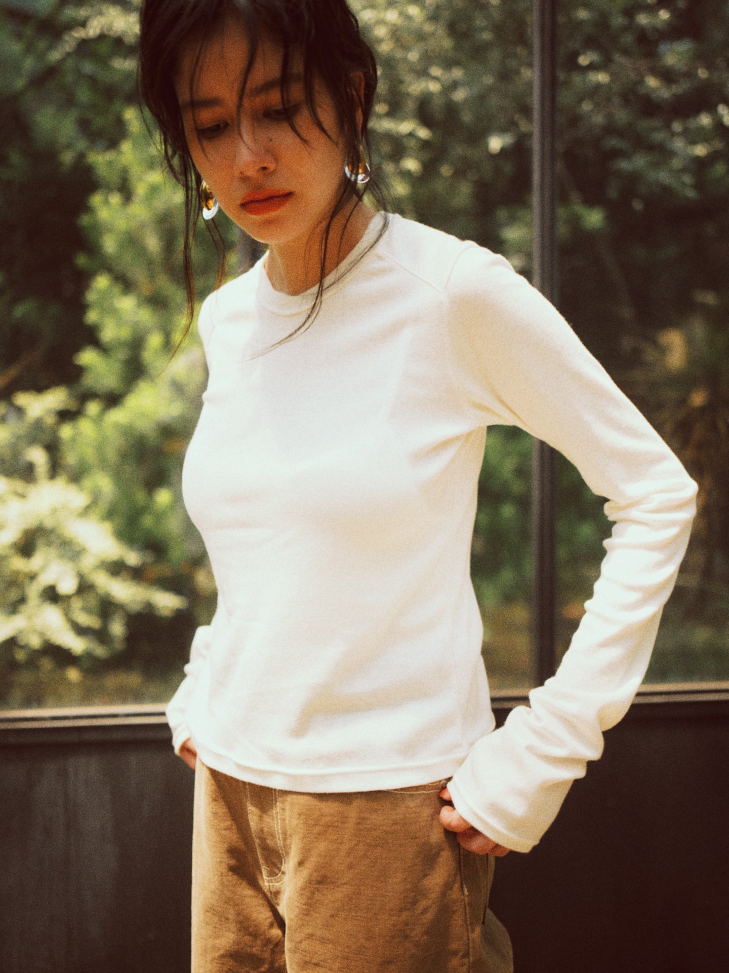 THURLOE CREW NECK (ivory)