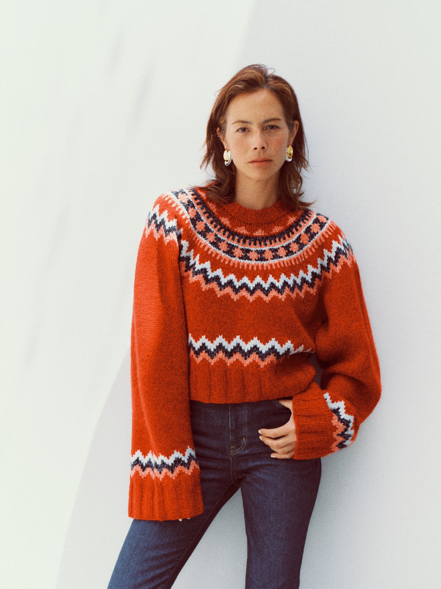 PORTMAN SWEATER (red)