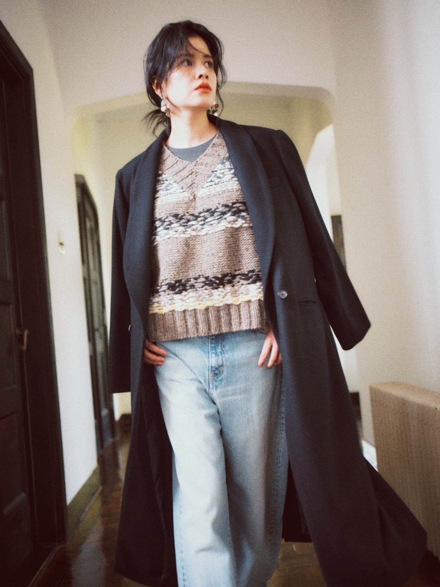 WALTER VEST (cabin brown)