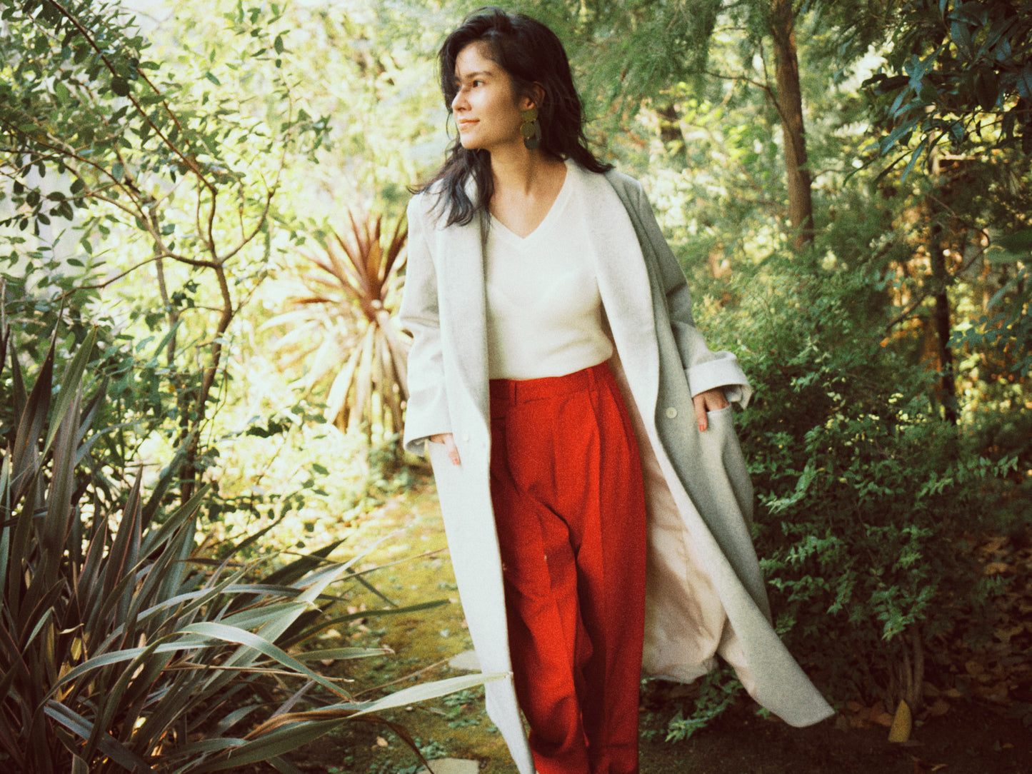 THURLOE V NECK (ivory)